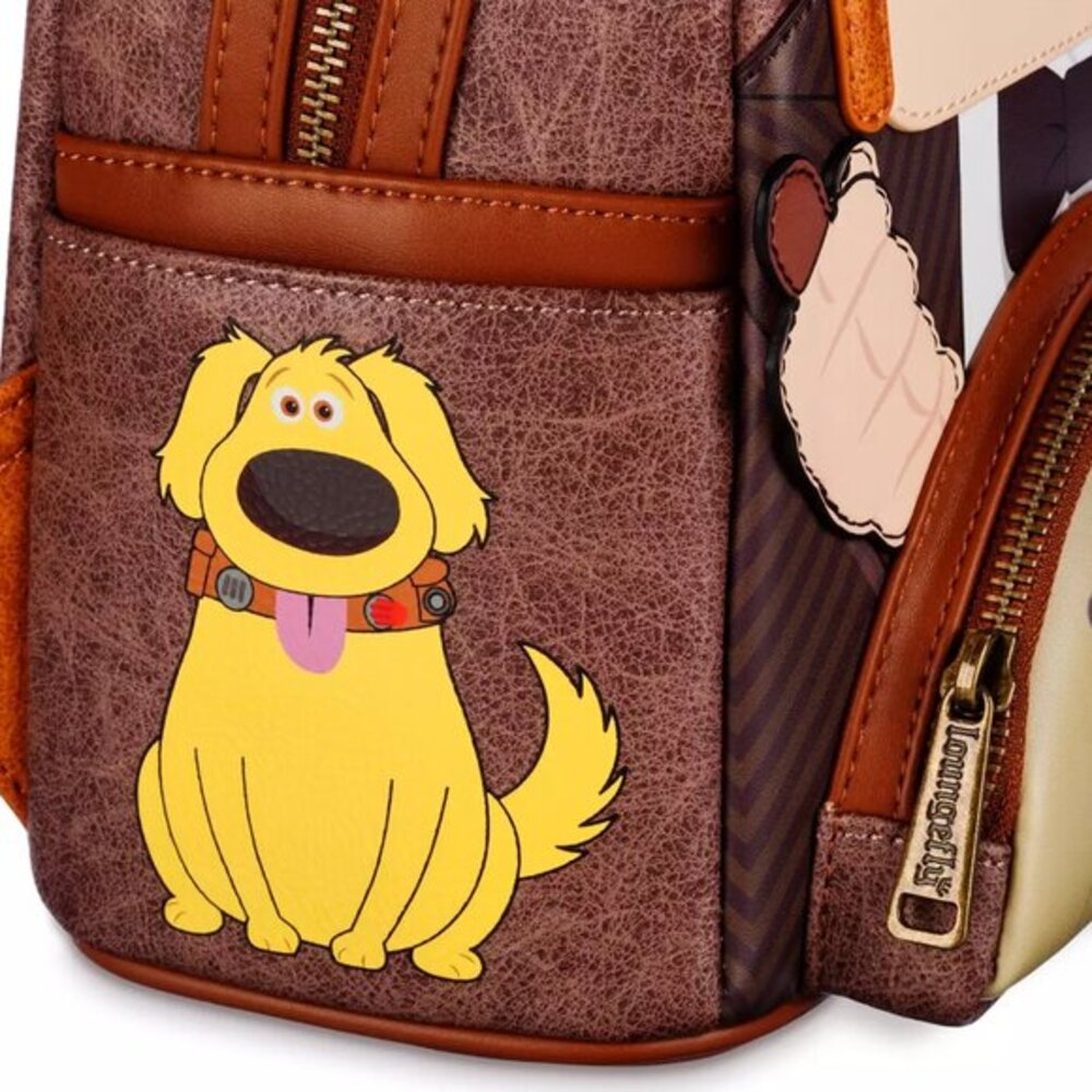 Disney Parks Pixar Up Carl Fredricksen Loungefly Mini Backpack New with Tags - Picture 4 of 6